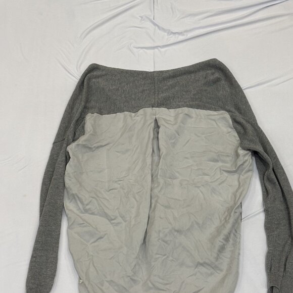 Lululemon Button-Up Cardigan – Heather Grey – Size 8 - Picture 2 of 2